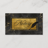 公証人ローン契約代理大理石名刺 名刺 (正面)