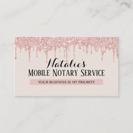 公証人ローン署名エージェントバラ金ゴールドの低下 名刺 (正面)