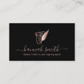 公証人ローン署名エージェントバラ金ゴールドクイルブラック 名刺 (正面)