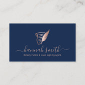 公証人ローン署名エージェントバラ金ゴールドクイル海軍 名刺 (正面)