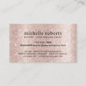 公証人ローン署名エージェントバラ金ゴールドフローラ写真 名刺 (裏面)