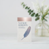 公証人ローン署名エージェントバラ金ゴールドブルークイル 名刺 (スタンド正面)