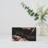 公証人ローン署名エージェントモダンバラ金ゴールドインク 名刺 (スタンド正面)