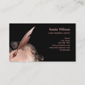 公証人ローン署名エージェントモダンバラ金ゴールドインク 名刺 (裏面)