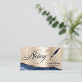 公証人ローン署名エージェントモダンバラ金ゴールドゲートB 名刺 (スタンド正面)