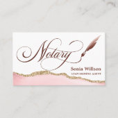 公証人ローン署名エージェントモダンバラ金ゴールドゲートB 名刺 (正面)