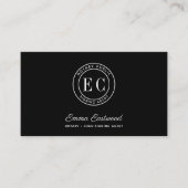 公証人ローン署名エージェント写真QRコード 名刺 (正面)