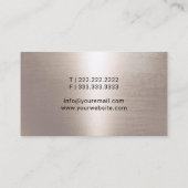 公証人ローン署名エージェントQuillロゴバラ金ゴールド 名刺 (裏面)