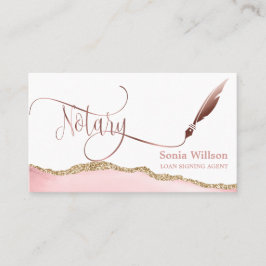 公証人ローン署名エージェンモダントQRコード 名刺