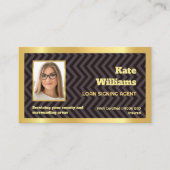 🏛️公証人ローン署名カスタムQR コーリングカード (正面)