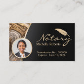 公証人ローン署名代理人の金ゴールド収集の写真 名刺 (正面)