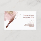 公証人ローン署名代理人モダンバラ金ゴールド機関 名刺 (裏面)