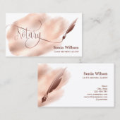 公証人ローン署名代理人モダンバラ金ゴールド機関 名刺 (正面/裏面)