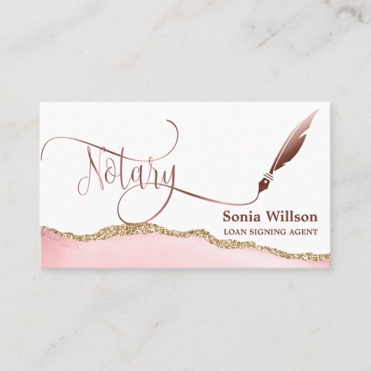 公証人ローン署名代理人モダンバラ金ゴールド機関 名刺 (正面)