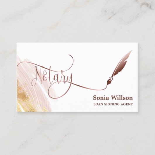 公証人ローン署名代理人モダンバラ金ゴールド機関 名刺 (正面)