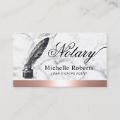 公証人ローン署名業者バラ縁ど金ゴールドQRコード 名刺 (正面)