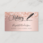 公証人ローン署名業者バラ金ゴールド写真QRコード 名刺 (正面)