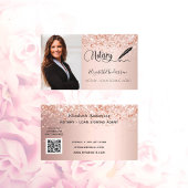 公証人ローン署名業者バラ金ゴールド写真QRコード 名刺