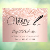 公証人ローン署名業者バラ金ゴールド赤面 ウィンドウサイン (シート3)