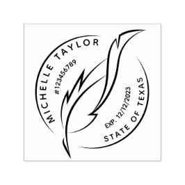 公証人ローン署名業者プロフェッショナルモダンRubb セルフインキングスタンプ