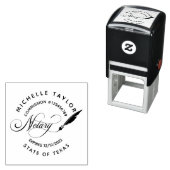 公証人ローン署名業者プロフェッショナルモダンRubb セルフインキングスタンプ (インサイチュ)