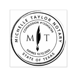 公証人ローン署名業者プロフェッショナルモダンRubb セルフインキングスタンプ