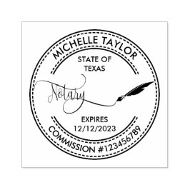 公証人ローン署名業者プロフェッショナルモダンRubb ラバースタンプ