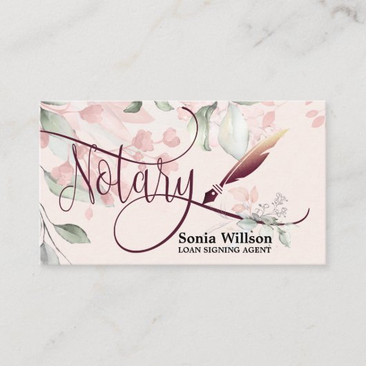 公証人ローン署名業者モダンバラ金ゴールドグリッター 名刺 (正面)