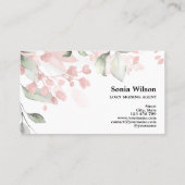 公証人ローン署名業者モダンバラ金ゴールドグリッター 名刺 (裏面)