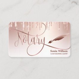 公証人ローン署名業者モダンバラ金ゴールドグリッター 名刺