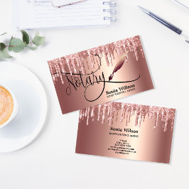 公証人ローン署名業者モダンバラ金ゴールドグリッター 名刺