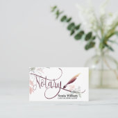 公証人ローン署名業者モダンバラ金ゴールドグリッター 名刺 (スタンド正面)