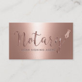 公証人ローン署名業者モダンバラ金ゴールド 名刺 (正面)