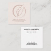 公証人ローン署名業者モダンバラ スクエア名刺 (正面/裏面)