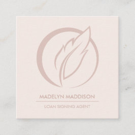 公証人ローン署名業者モダンバラ スクエア名刺