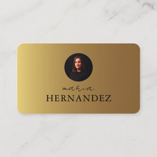 公証人ローン署名業者金ゴールドブラックフォトQRコード 名刺 (裏面)