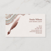 公証人ローン調印代理店石 名刺 (裏面)