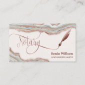 公証人ローン調印代理店石 名刺 (正面)