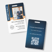 公証人公債署名エージェントID バッジ (正面＆裏面)