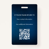 公証人公債署名エージェントID バッジ (裏面)