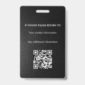 公証人公債署名エージェントID バッジ (裏面)