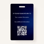 公証人公債署名エージェントID バッジ (裏面)