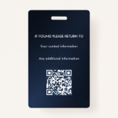 公証人公債署名エージェントID バッジ (裏面)