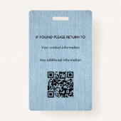 公証人公債署名エージェントID バッジ (裏面)