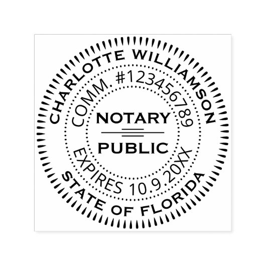 公証人公債署名業者カスタム法 セルフインキングスタンプ (デザイン)