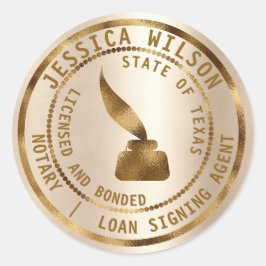 公証人公債署名業者チラシQRコード ラウンドシール