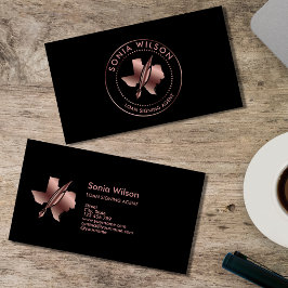 公証人公共テキサス州スタンプローン署名業者 名刺