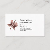 公証人公共テキサス州印紙貸付契約代理店武習 名刺 (裏面)