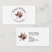 公証人公共テキサス州印紙貸付契約代理店武習 名刺 (正面/裏面)