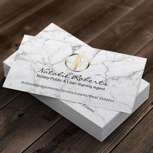 公証人公共金ゴールドペン貸付け契約代理店大理石 名刺